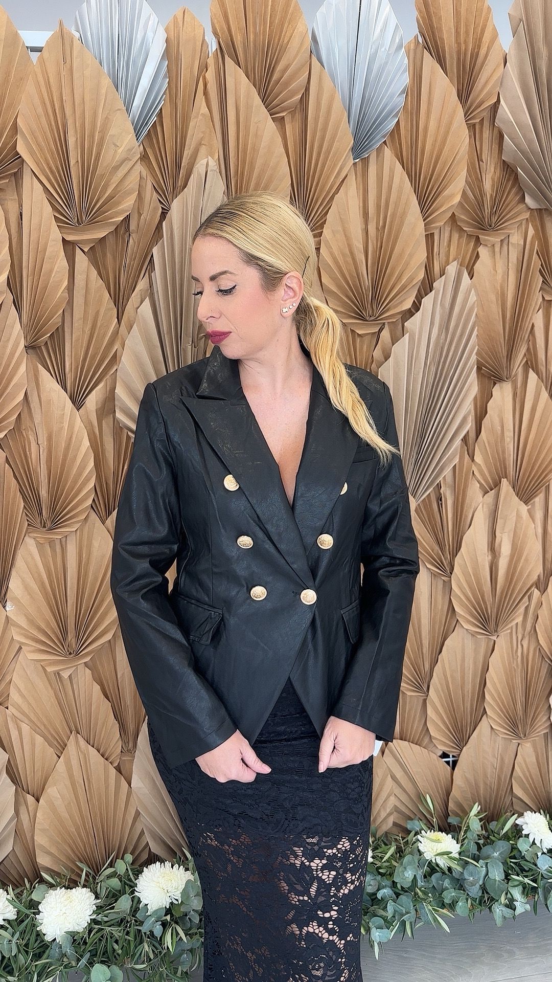 Chaqueta Cruzada