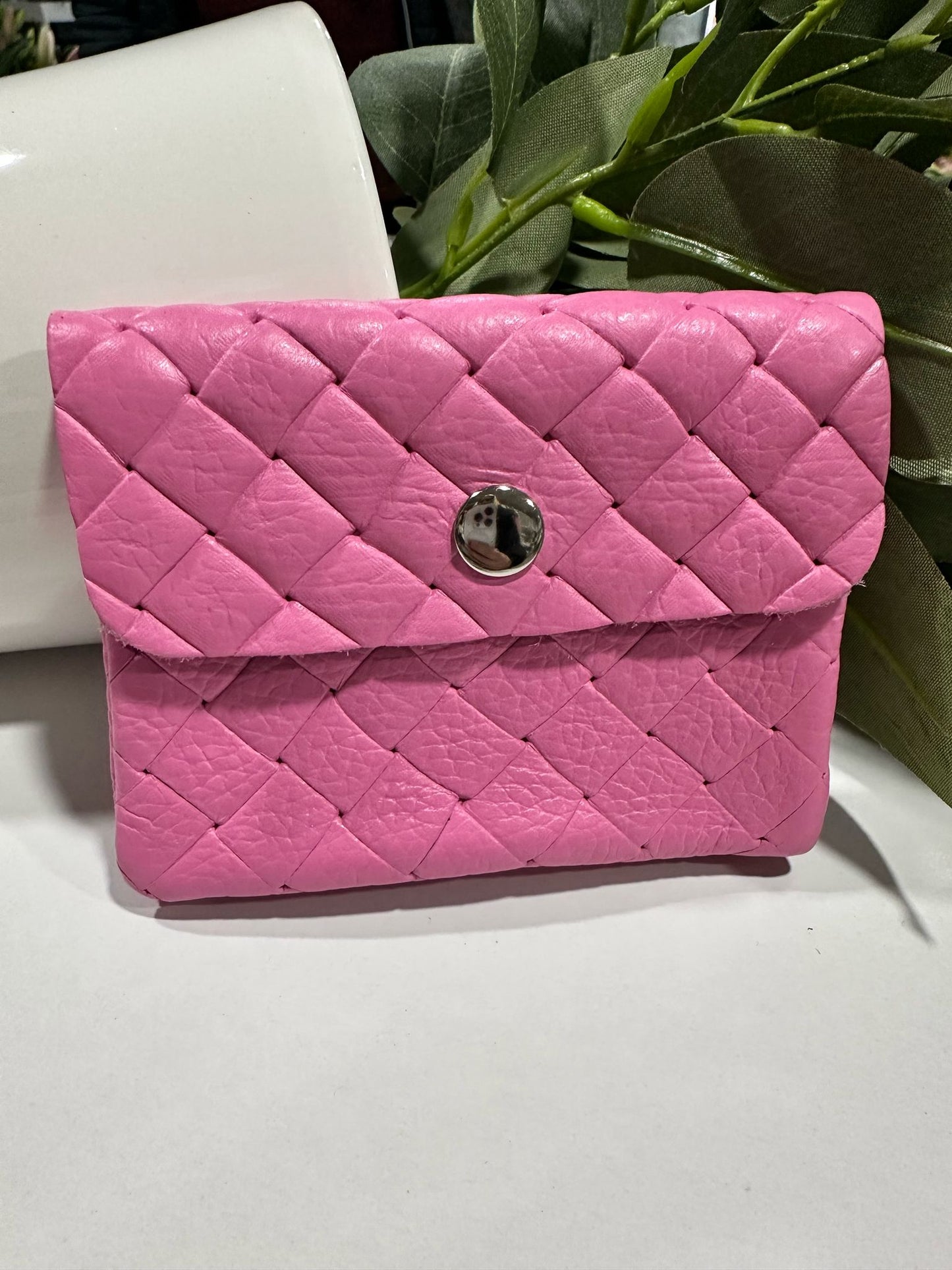 Cartera acolchada