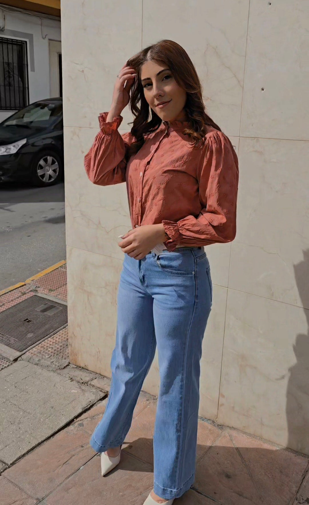Camisa rizos