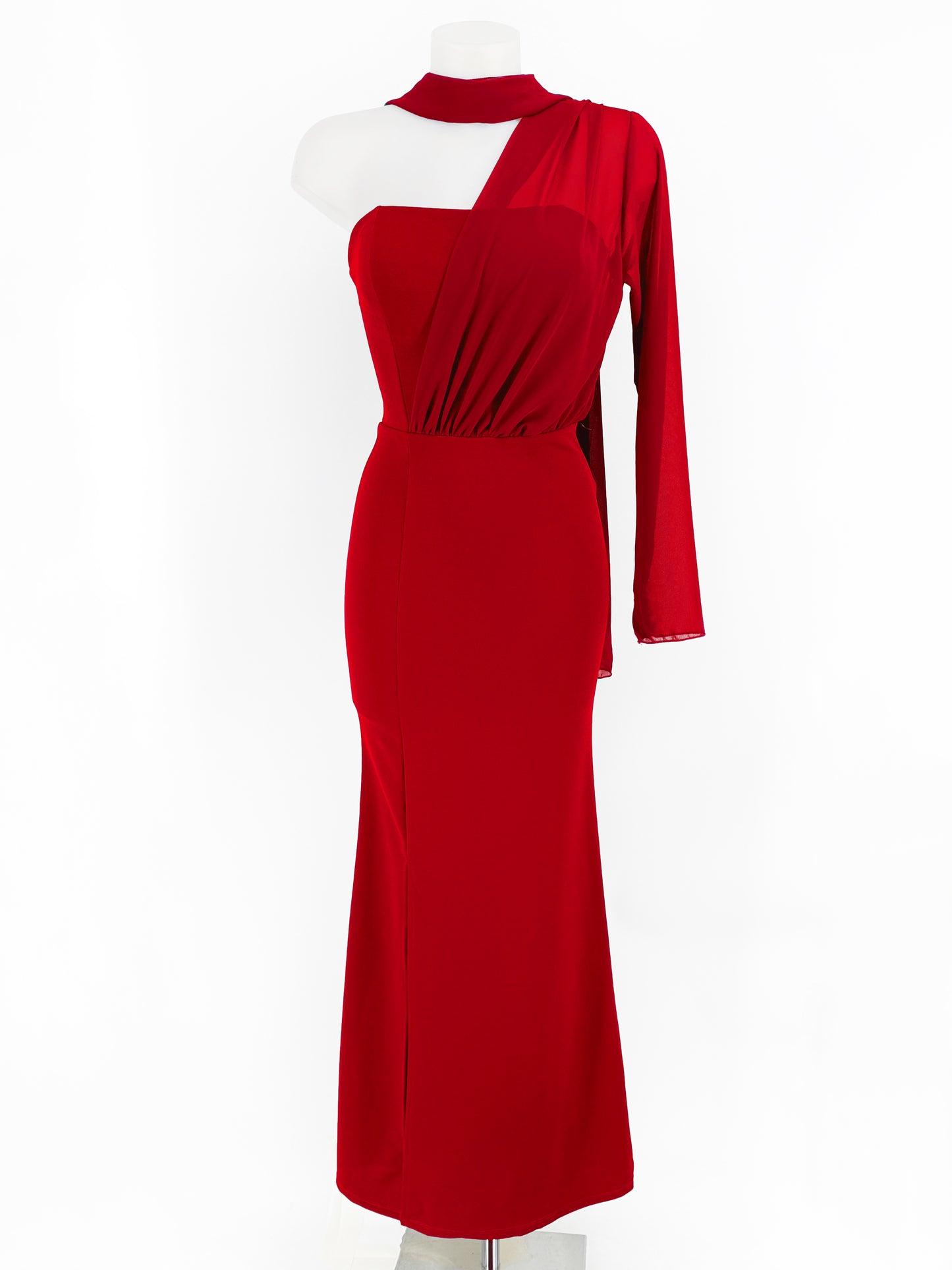 Vestido con manga de Gasa