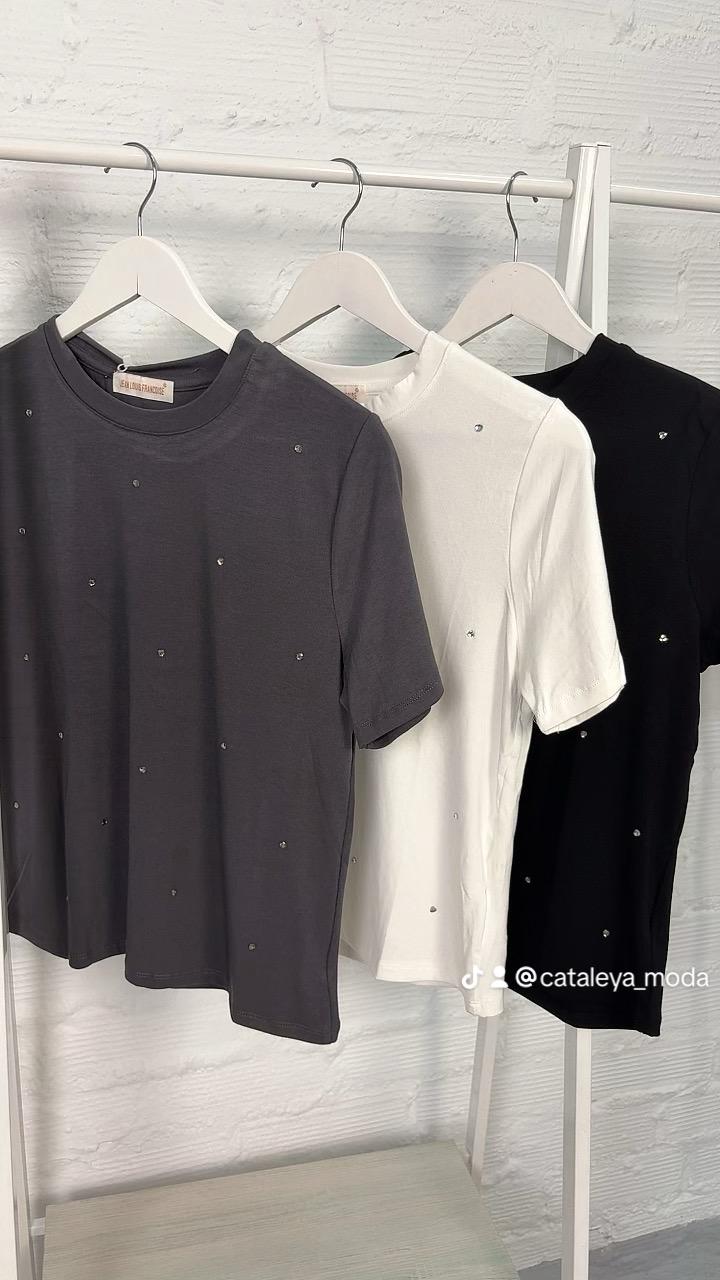 Camiseta brillos