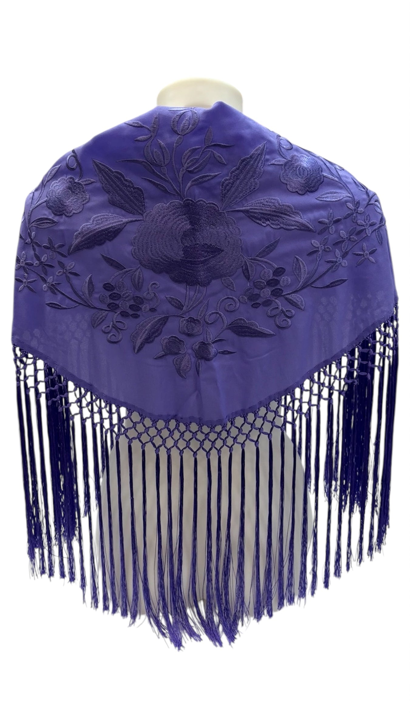 Mantón Rosa Grande