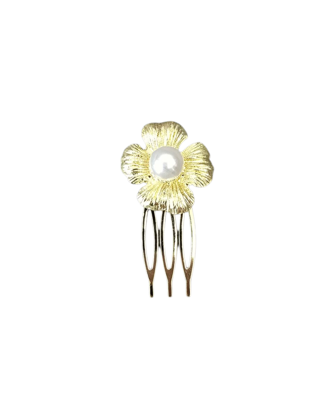 Peinecillo una flor pequeña centro perlado