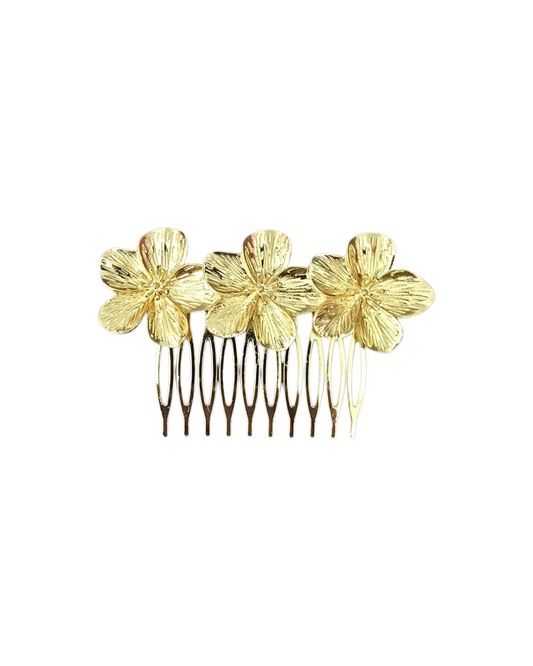 Peinecillo tres flores grandes