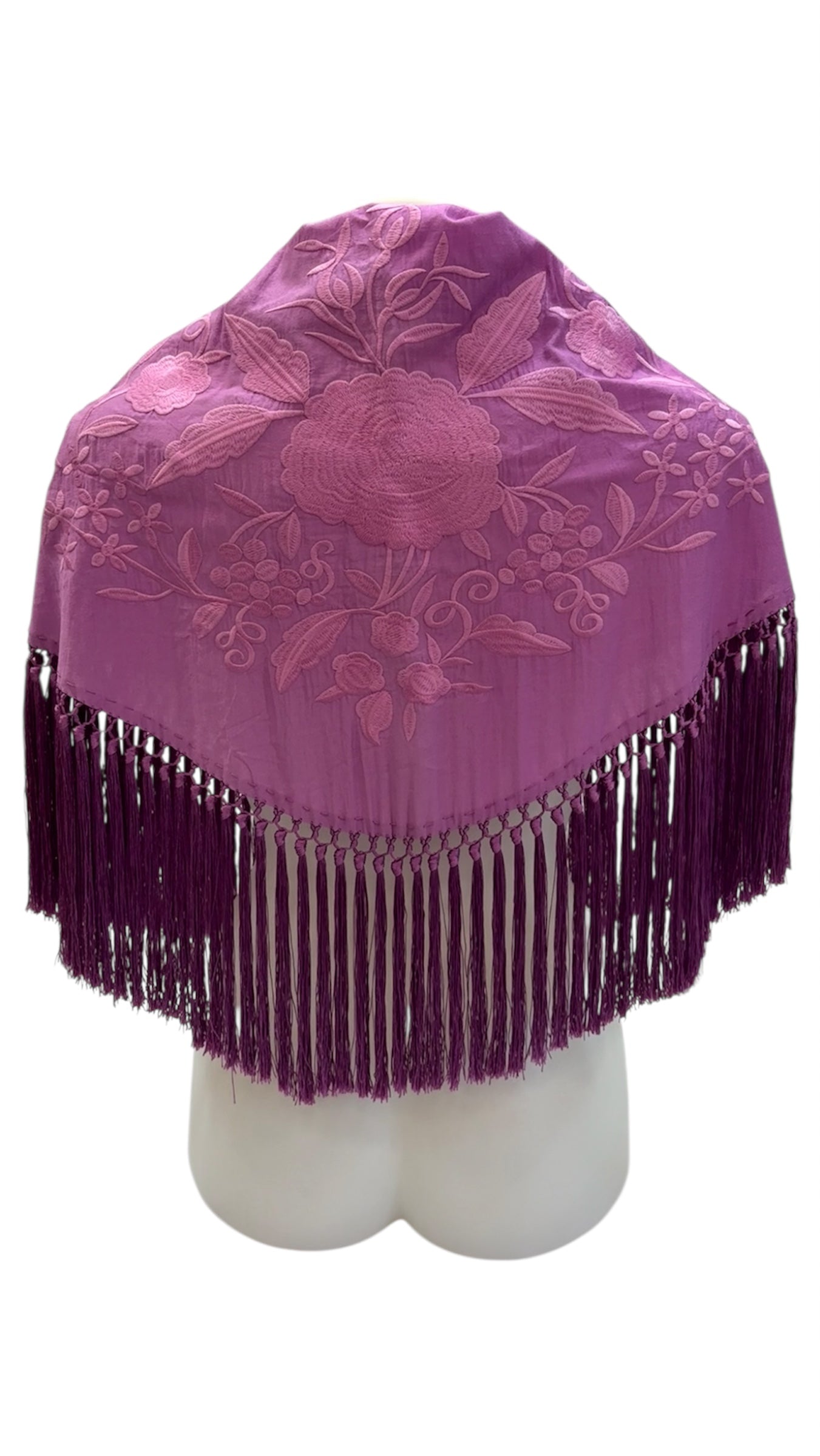 Mantón Rosa Grande