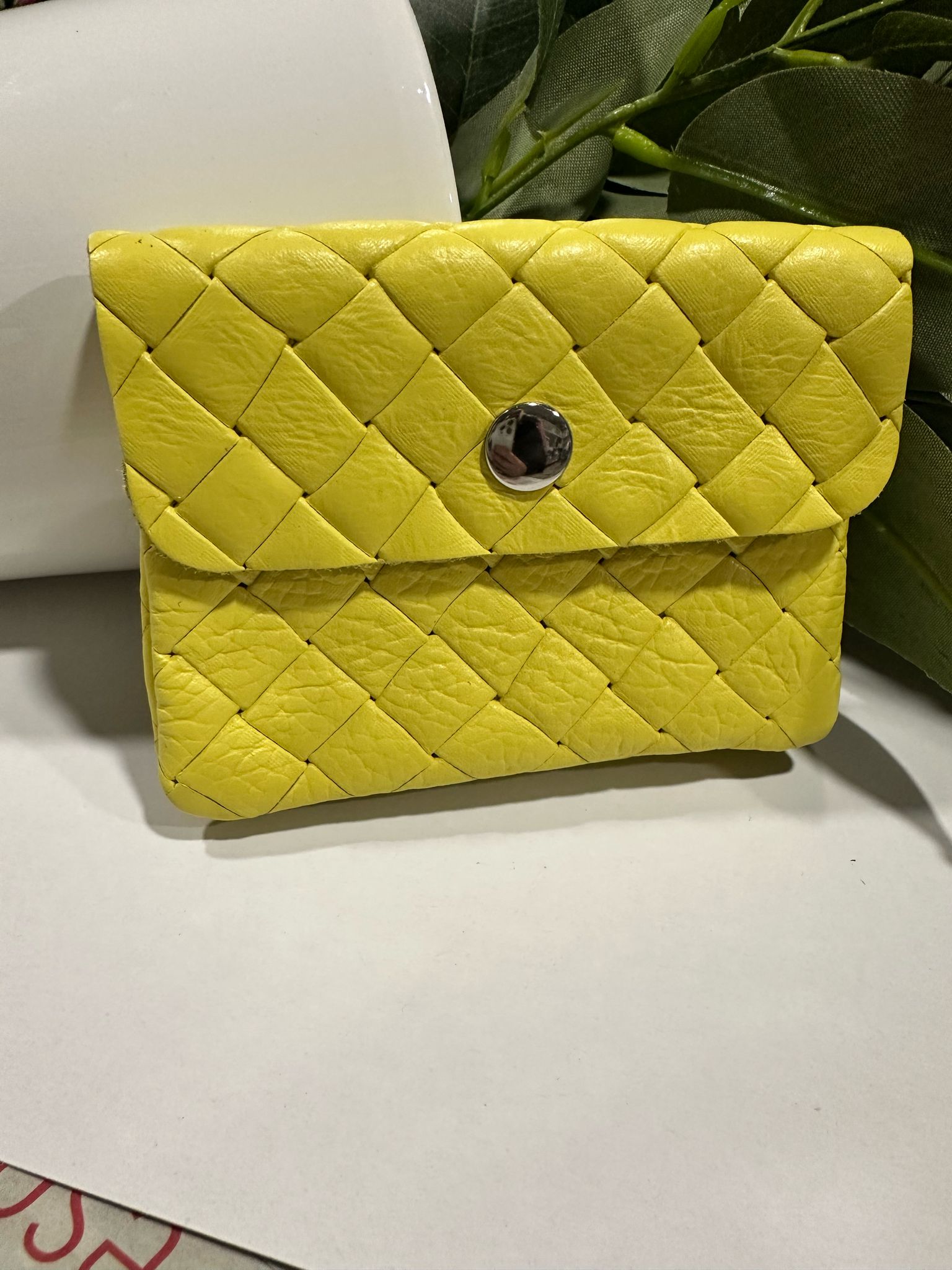 Cartera acolchada