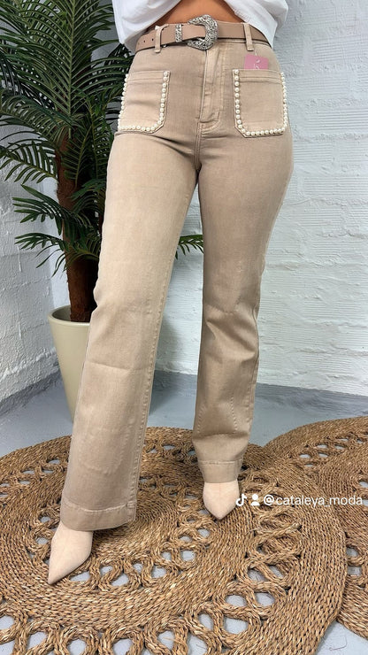 Pantalón perla