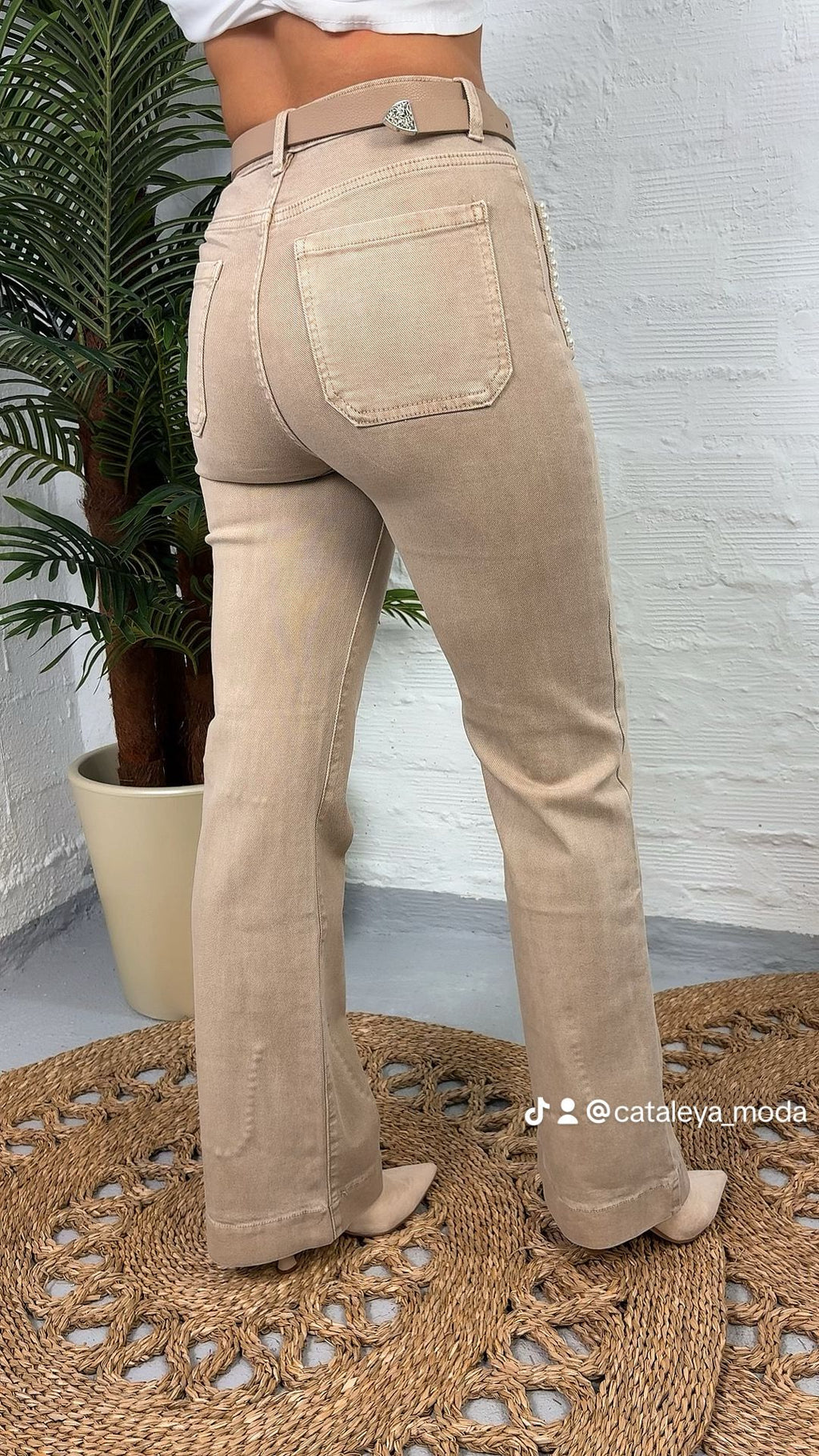 Pantalón perla