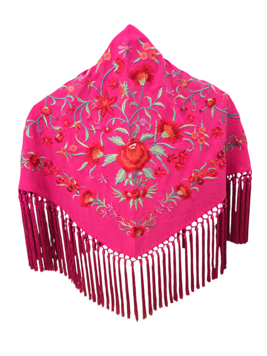 Mantón clavel