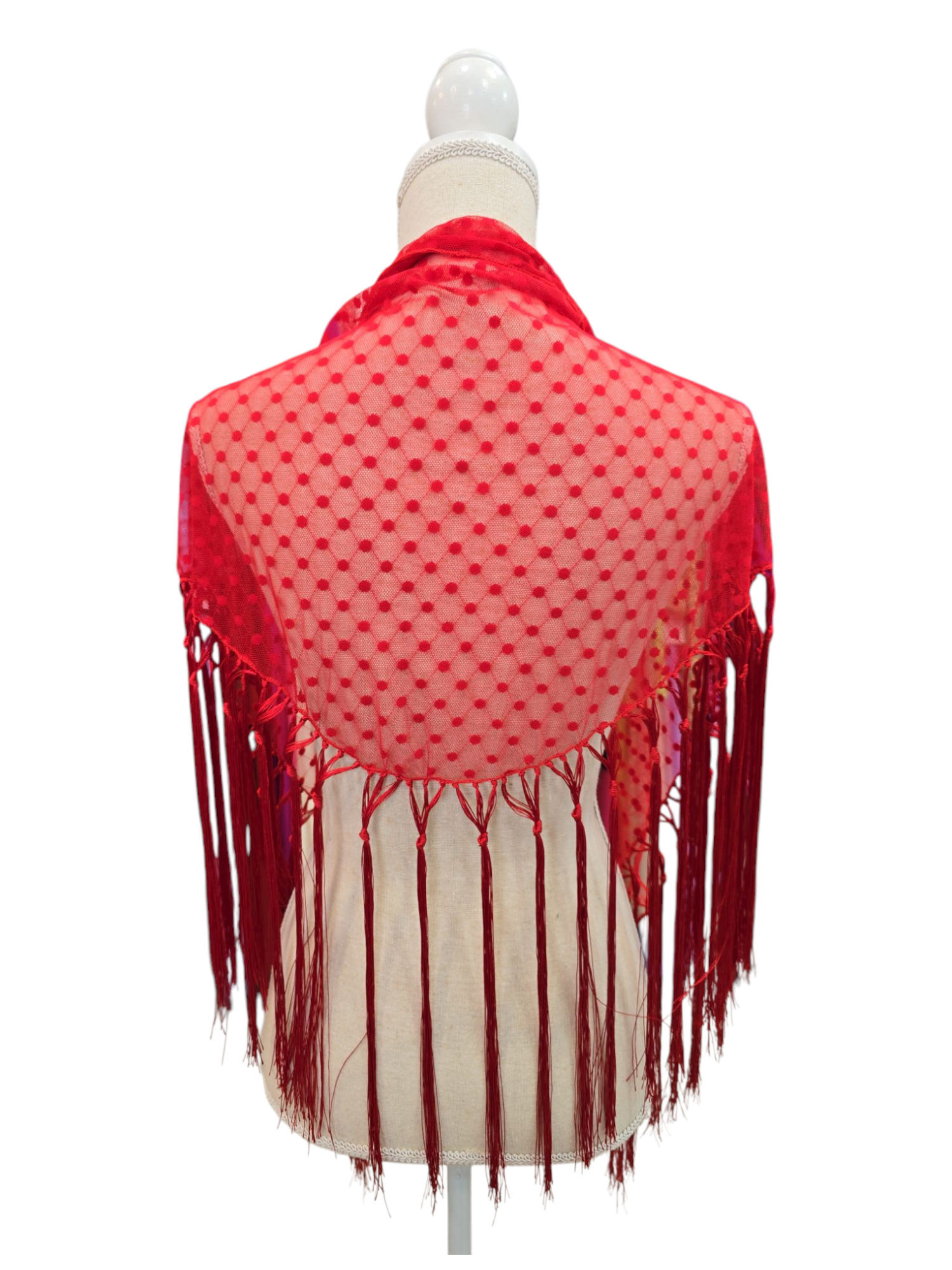 Mantoncillo plumeti rojo