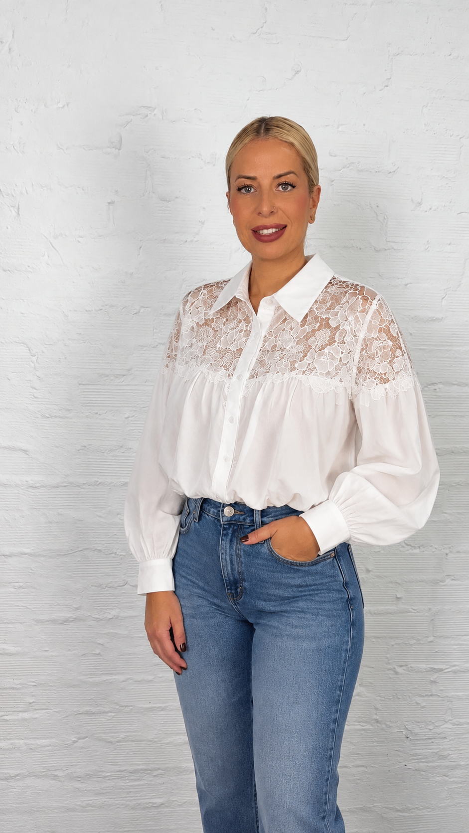 Camisa Encaje