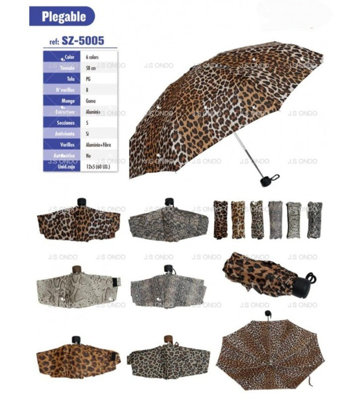 Paraguas con estuche