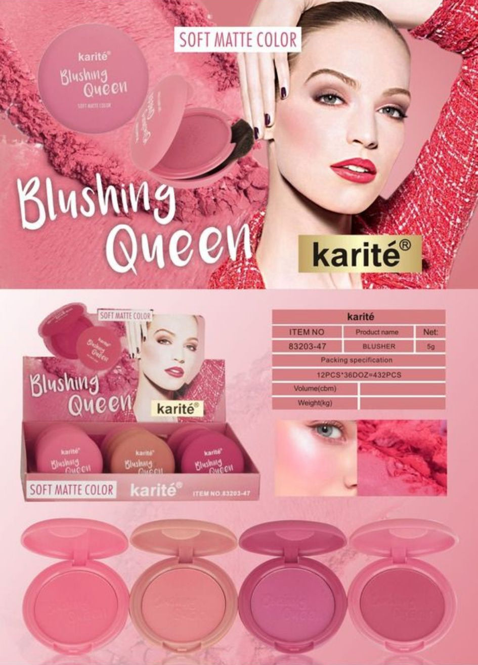 Colorete polvo compacto mate