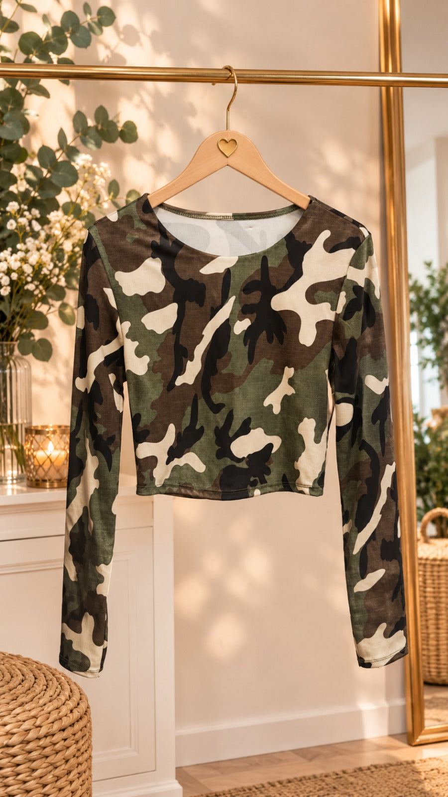 Top Camuflaje