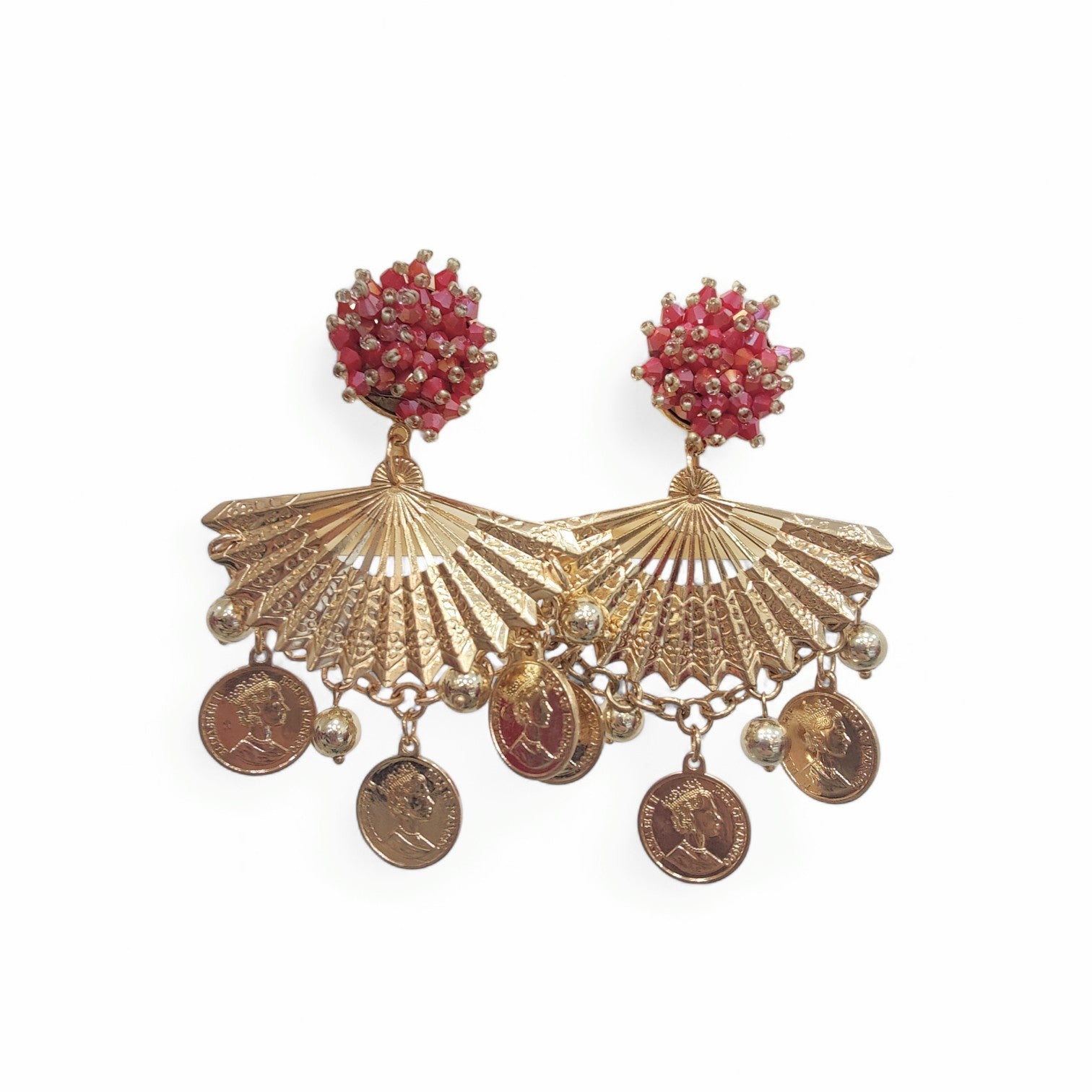 Pendientes Abanico