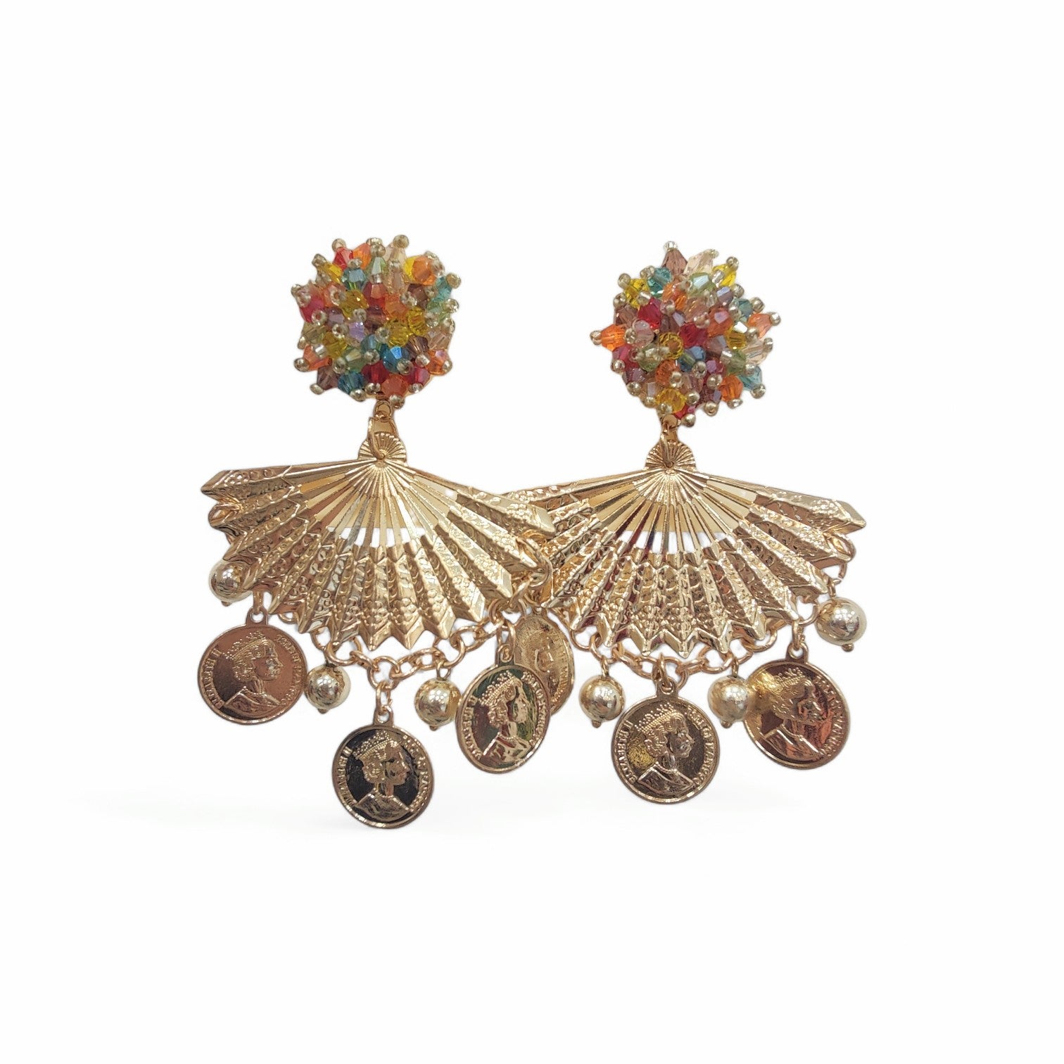 Pendientes Abanico