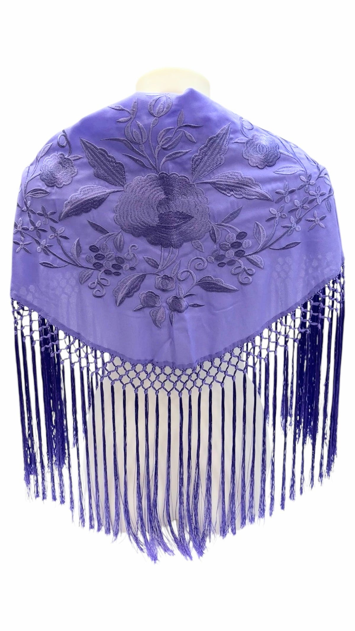 Mantón Rosa Grande