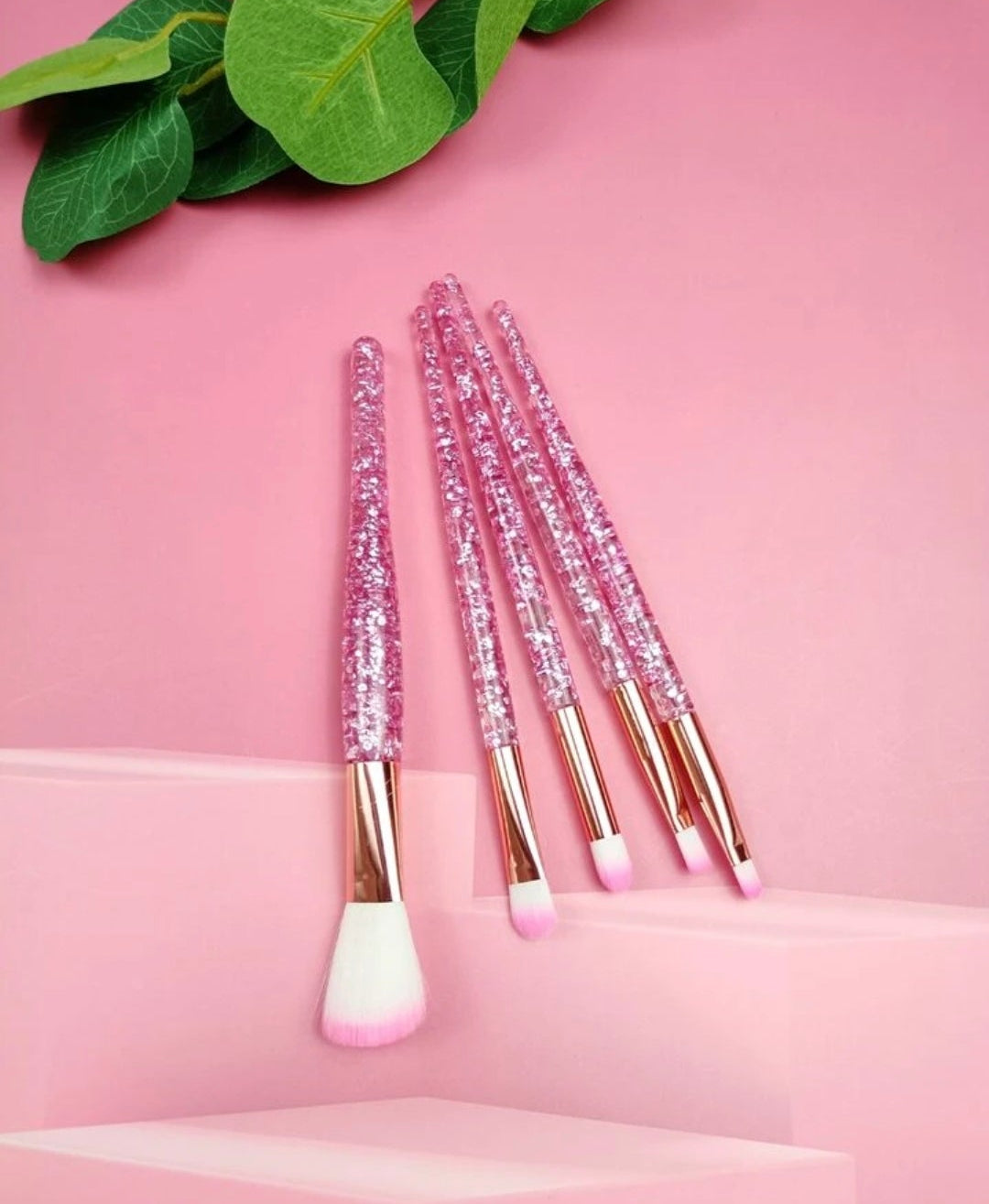 Set de brochas glitter