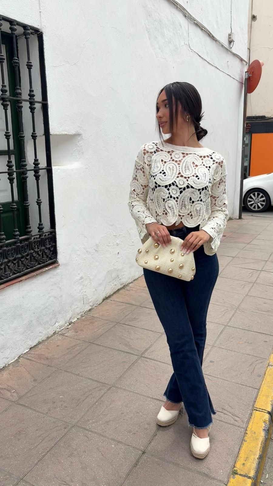 Blusa Crochet