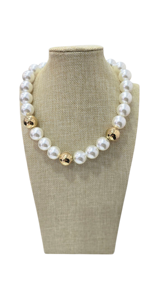 Collar perlas