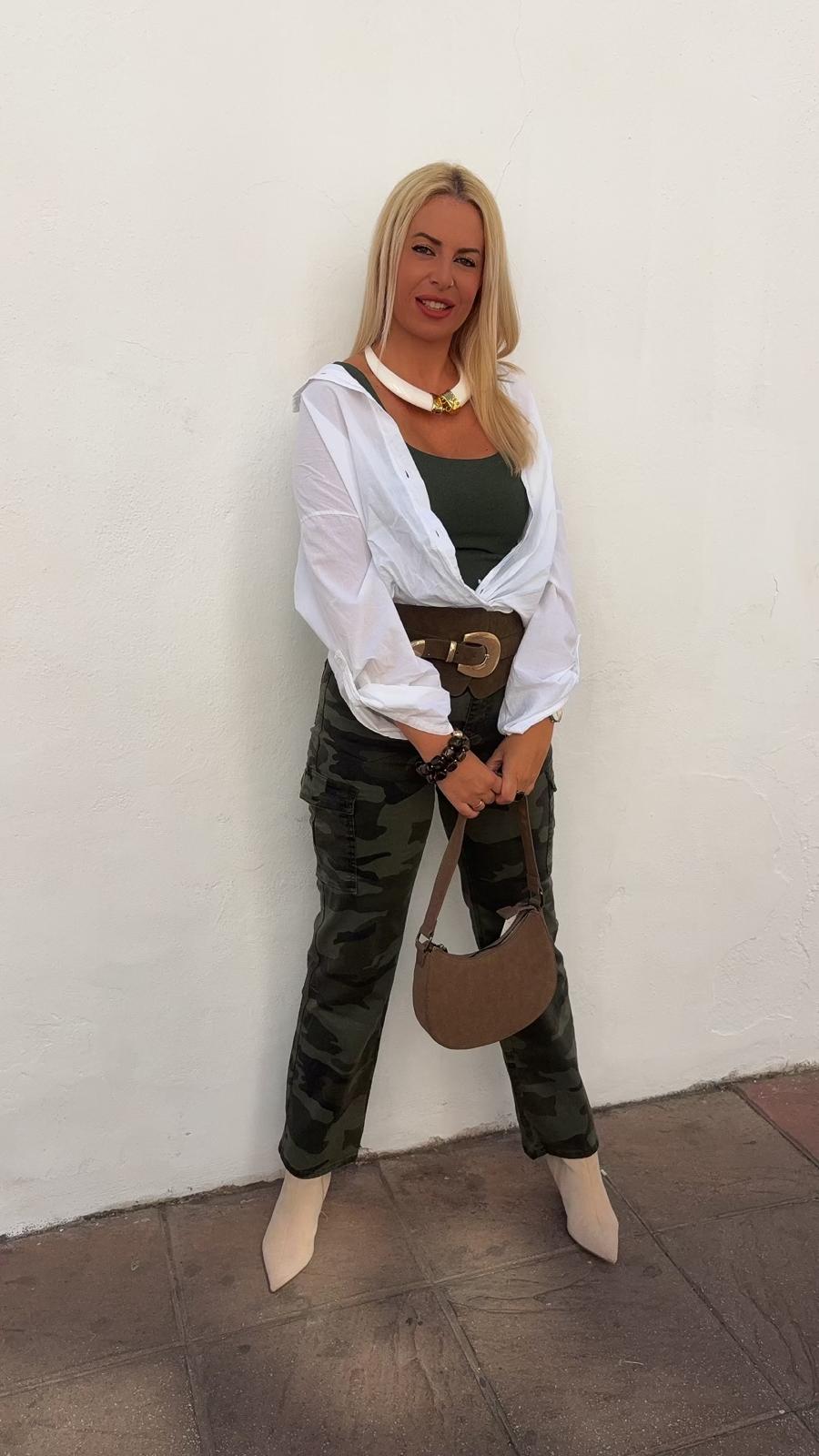 Camisa lisa
