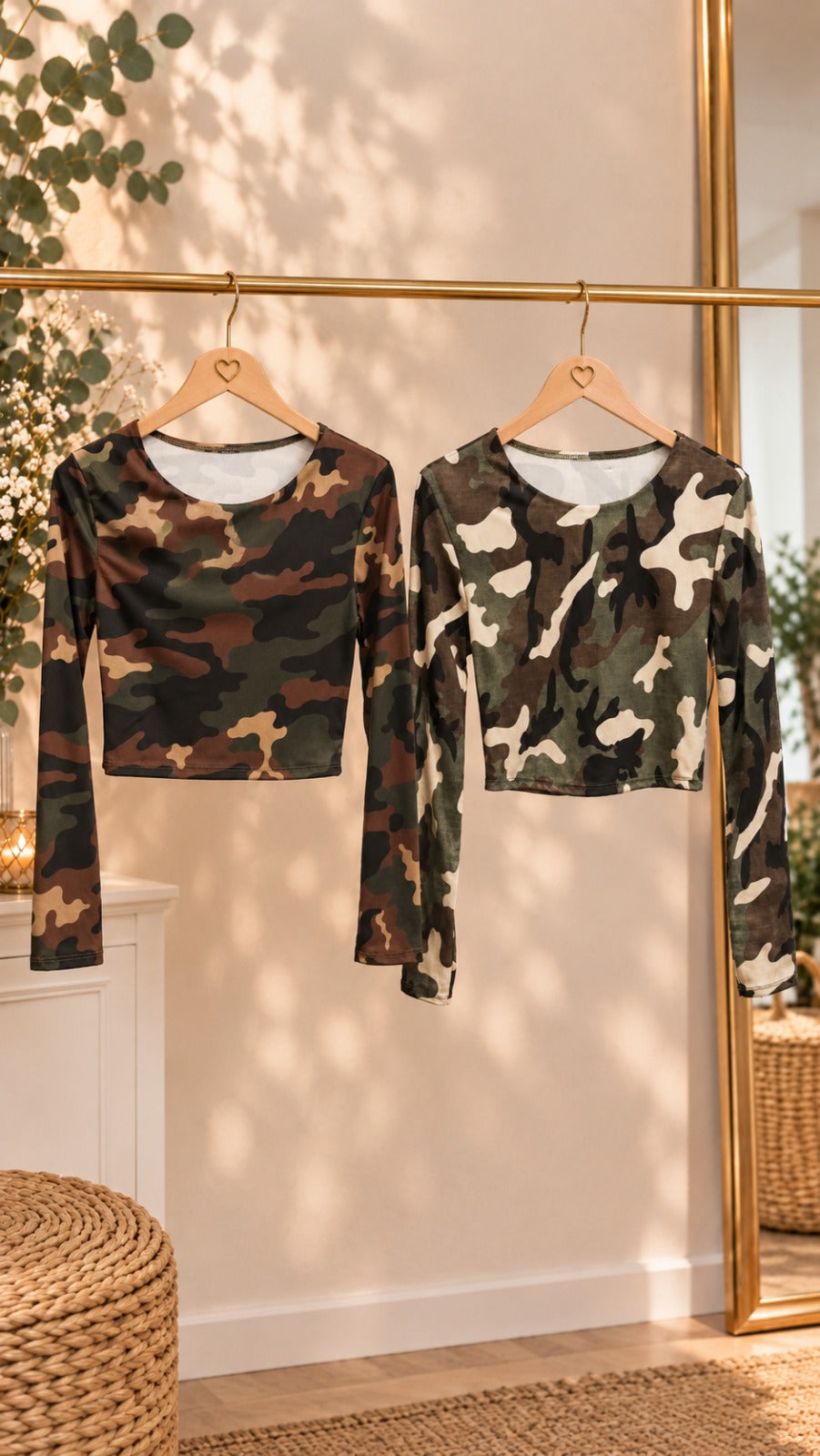 Top Camuflaje