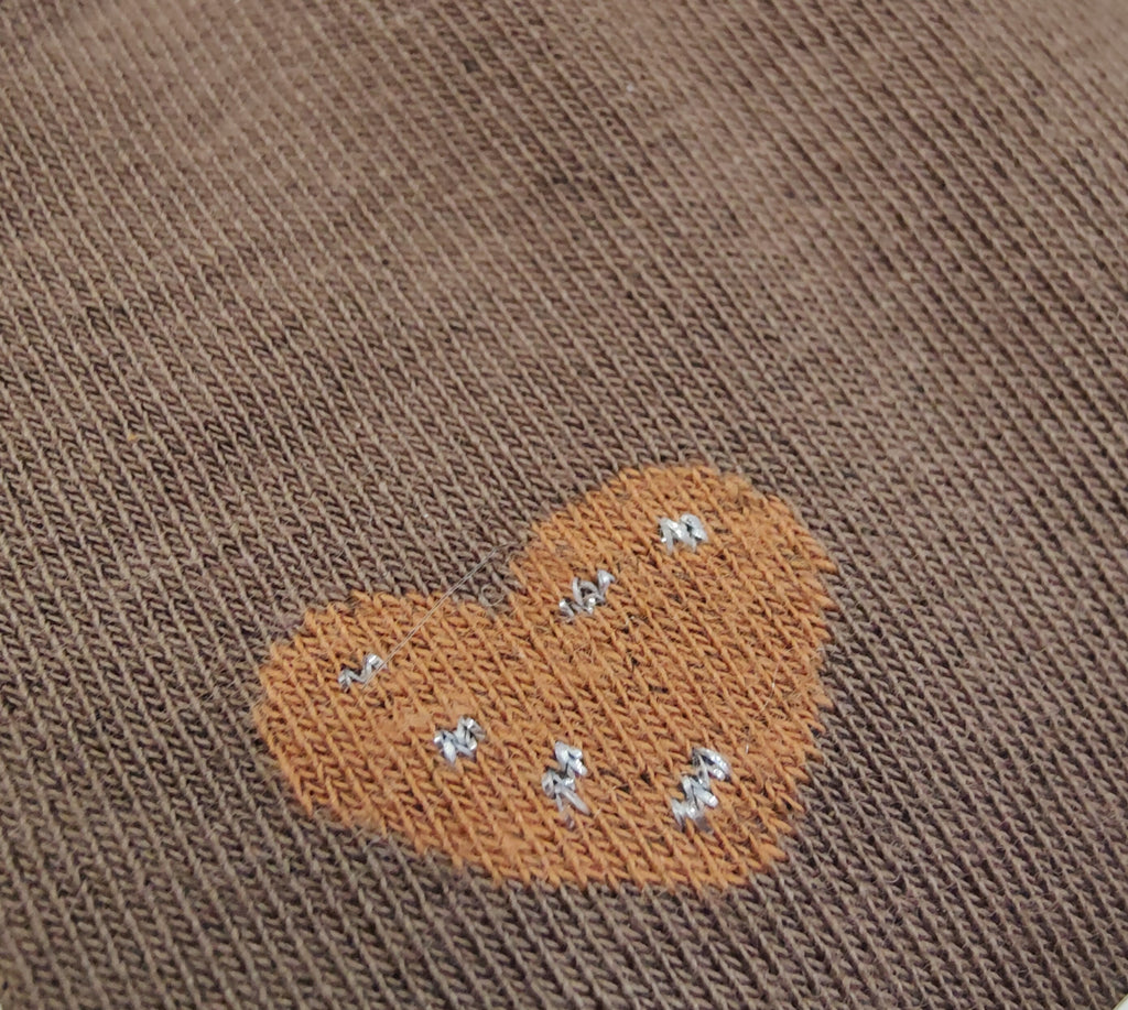 Calcetines Corazón Brillo