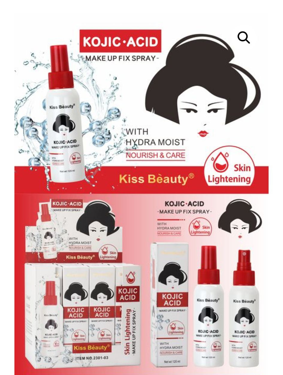 Fijador de maquillaje Ácido Kjic