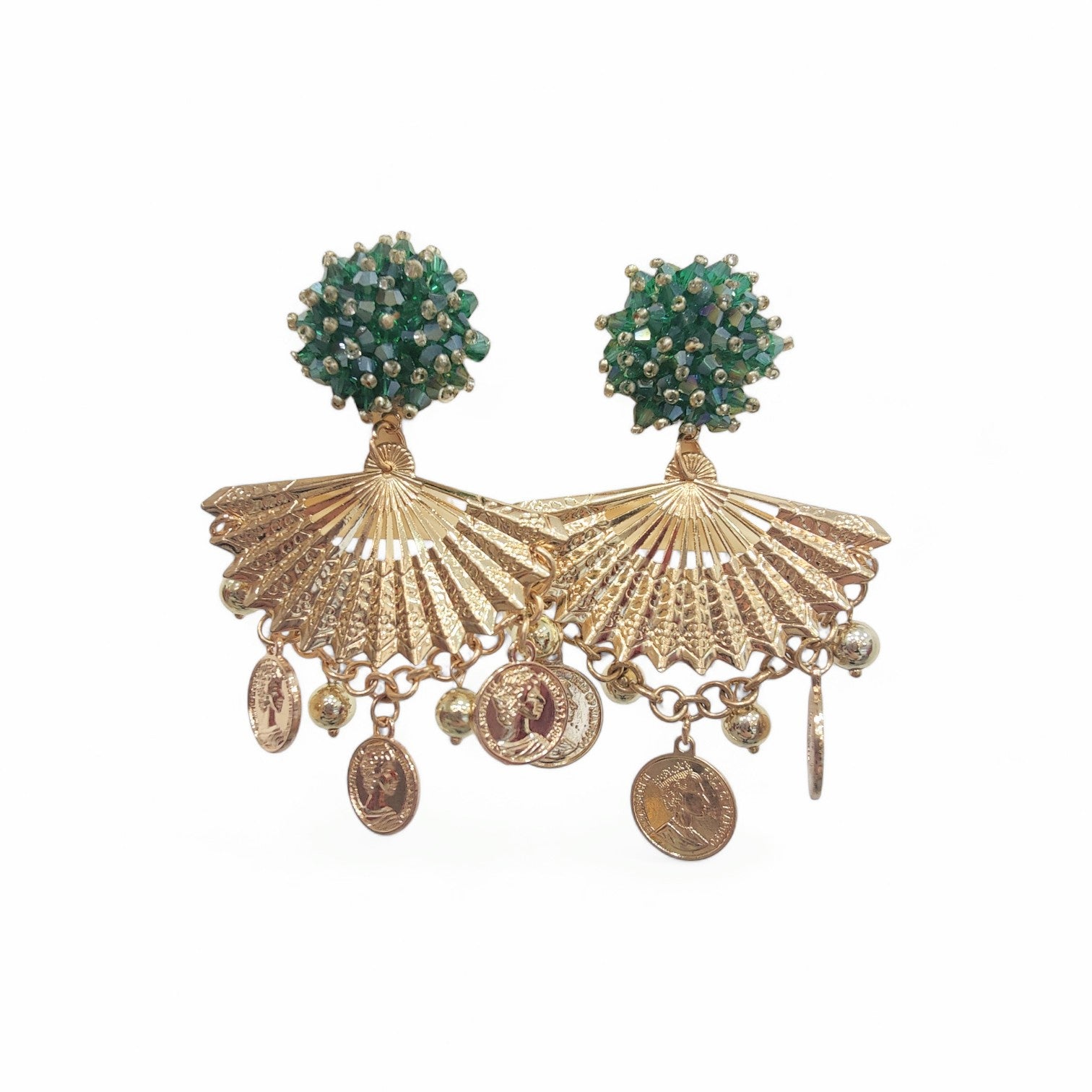Pendientes Abanico