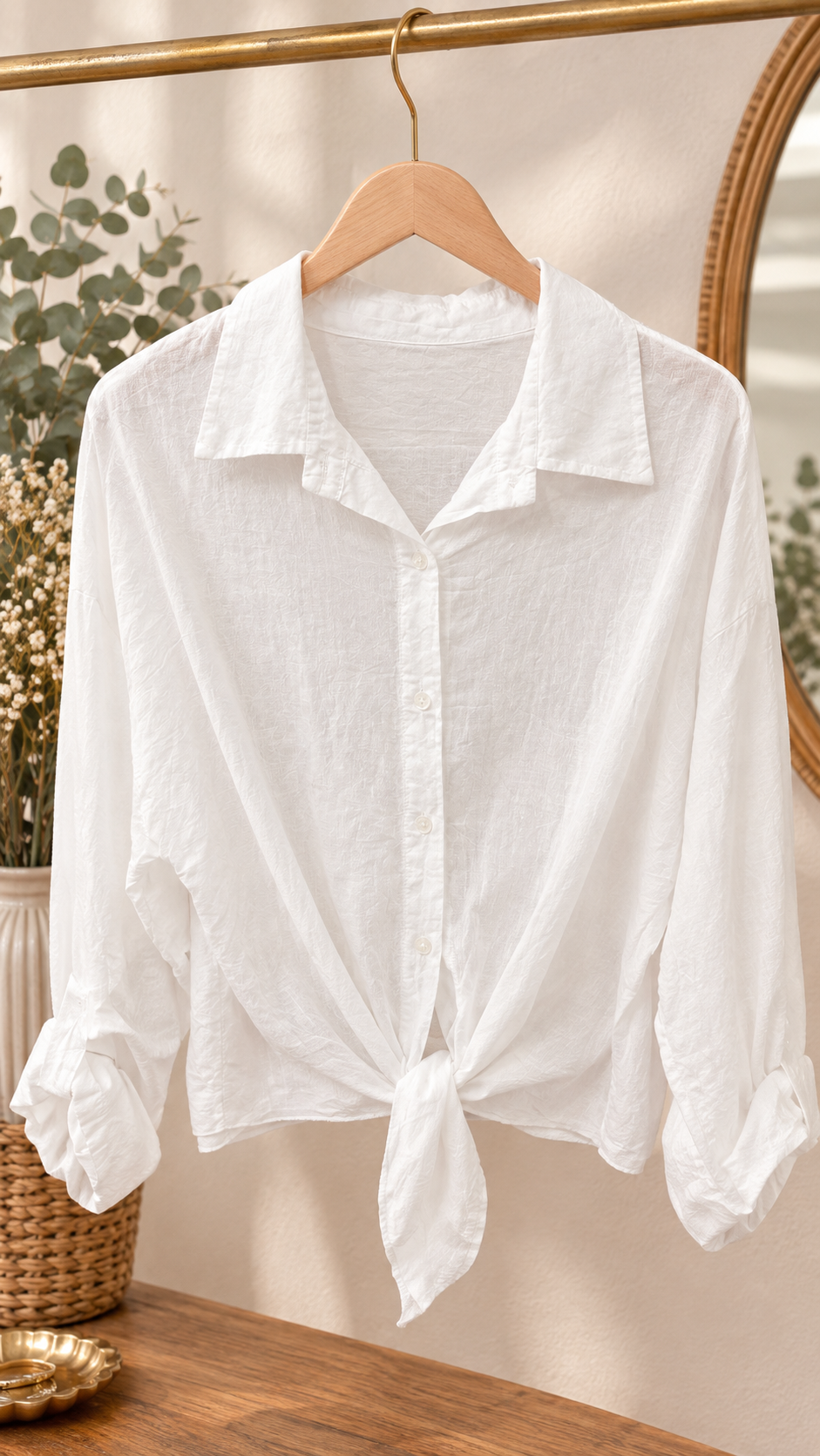 Camisa lisa