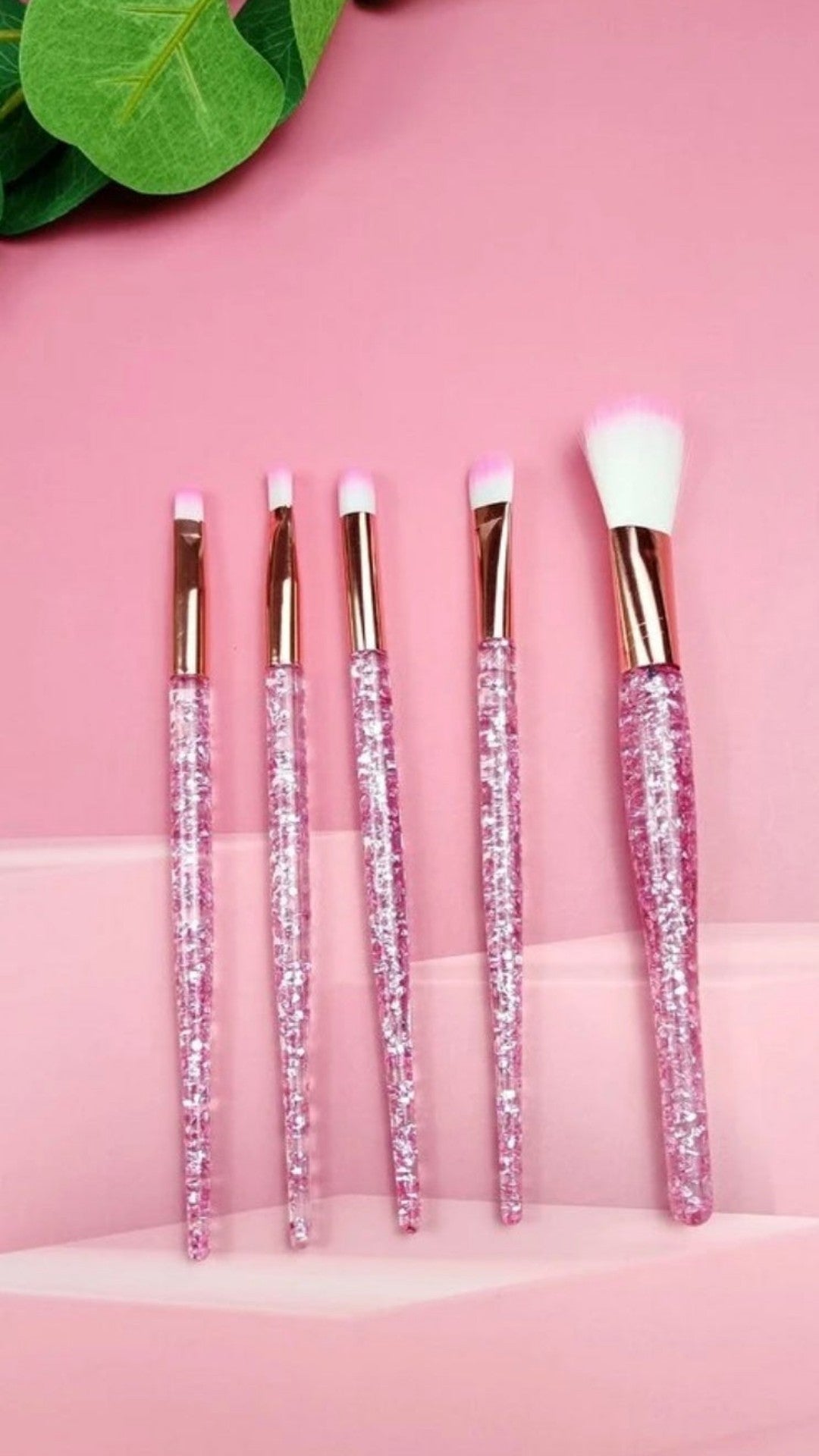 Set de brochas glitter