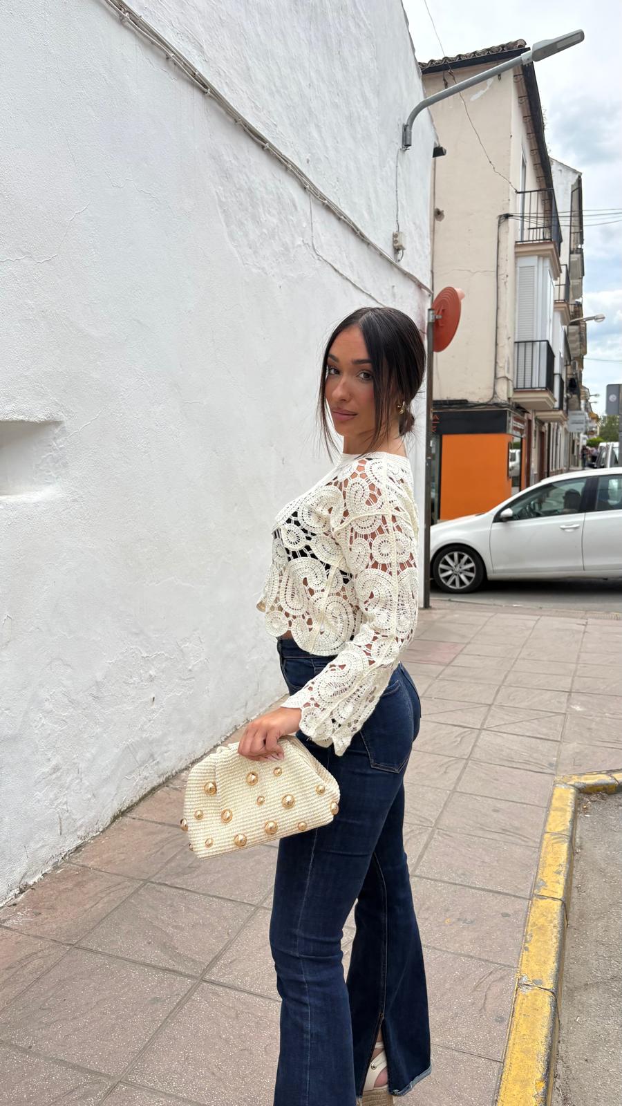 Blusa Crochet