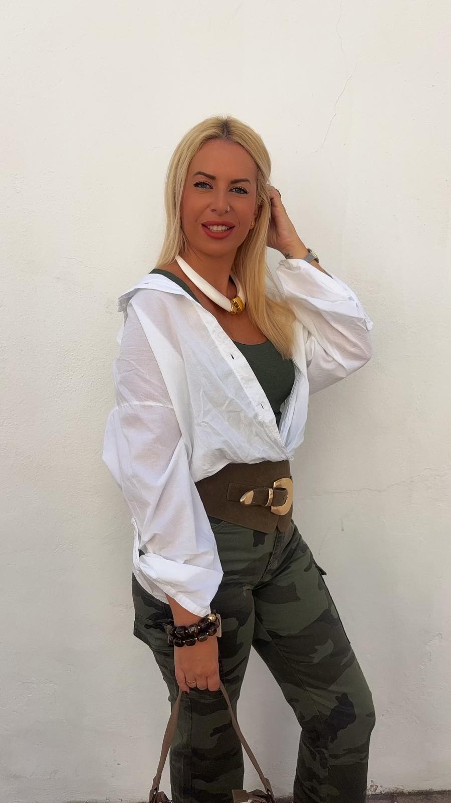 Camisa lisa