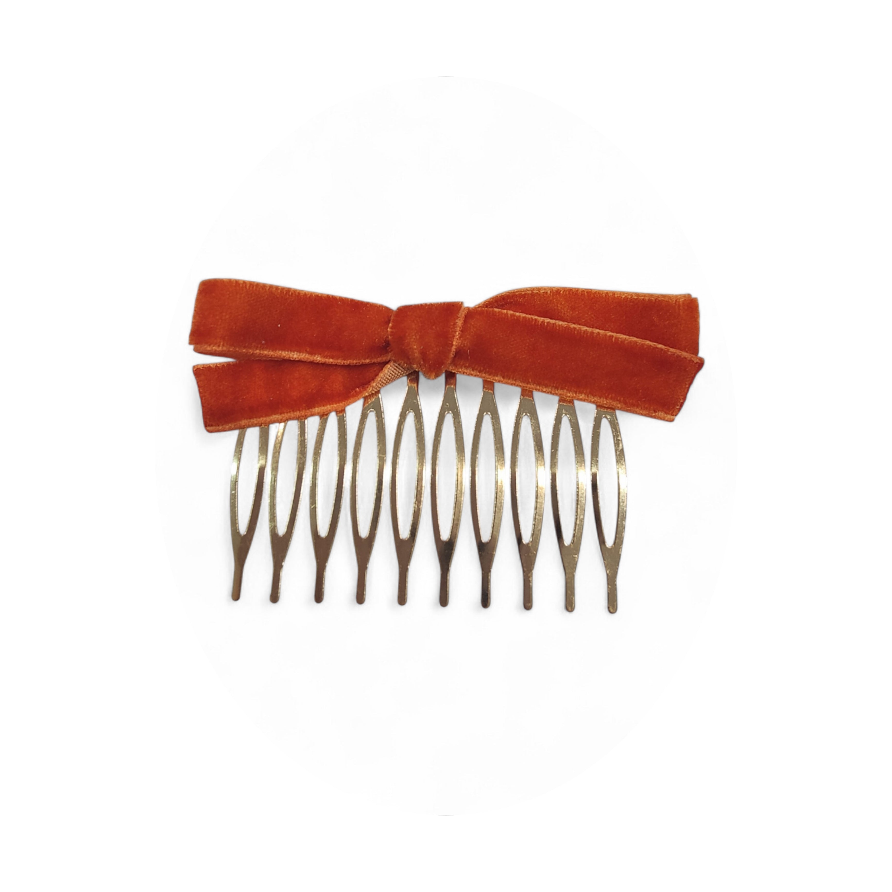 Peinecillo lazo terciopelo