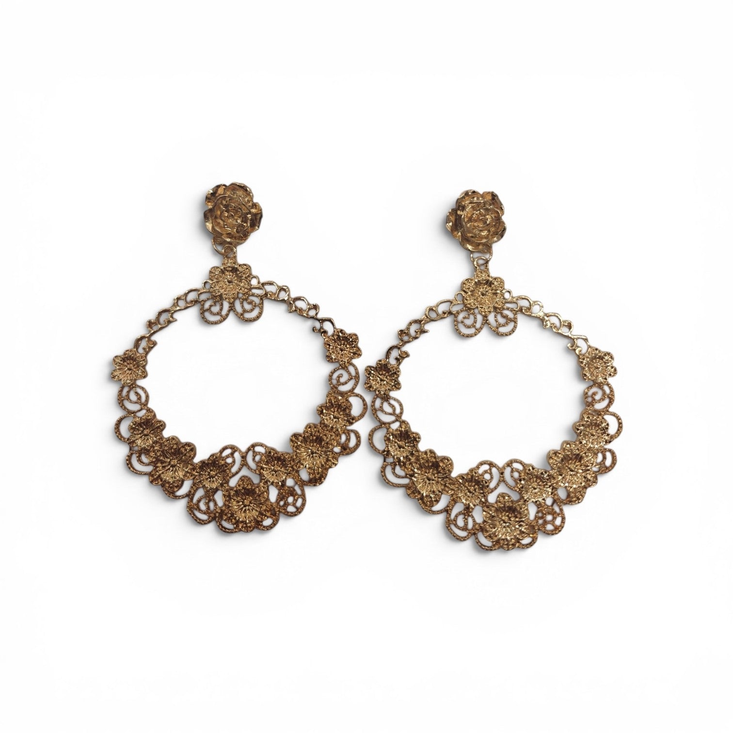 Pendientes Rosas