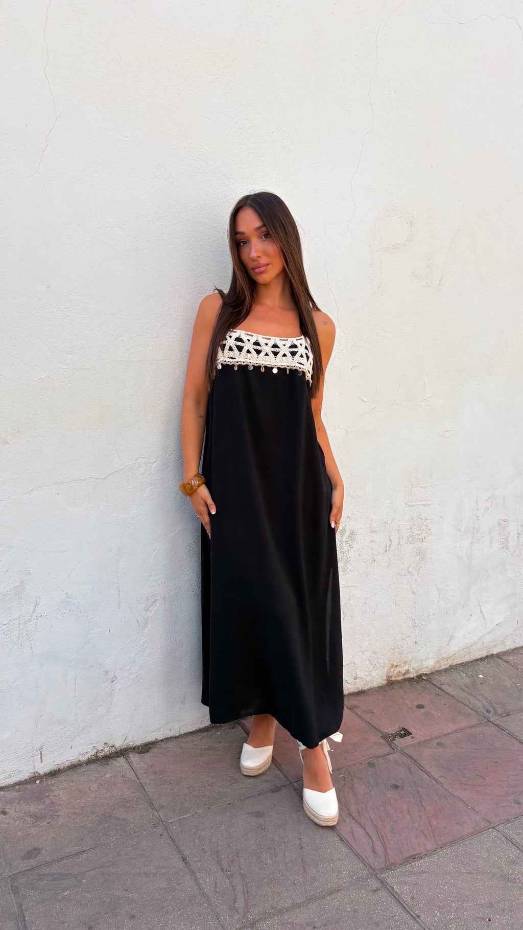 Vestido Bordado