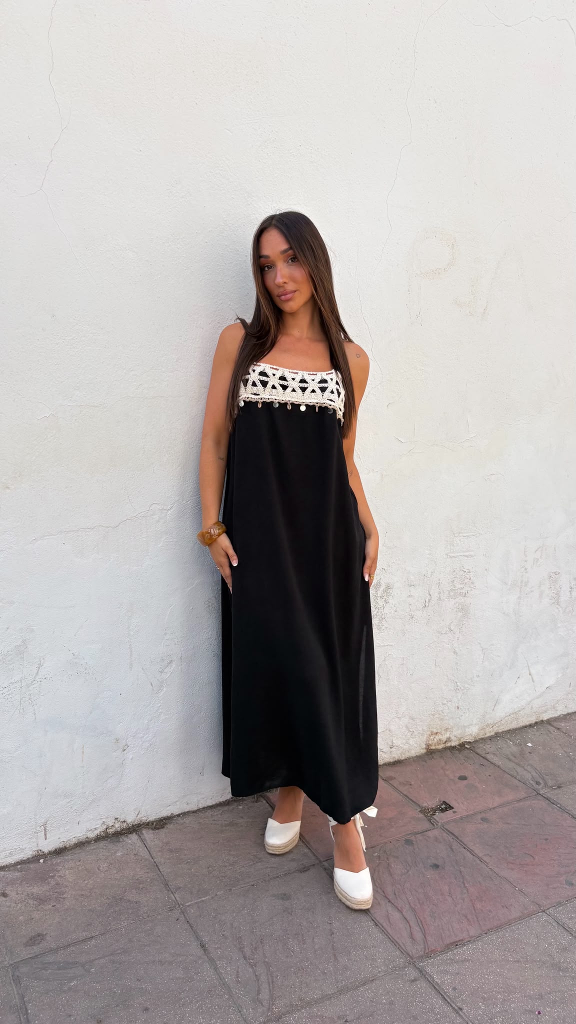 Vestido Bordado
