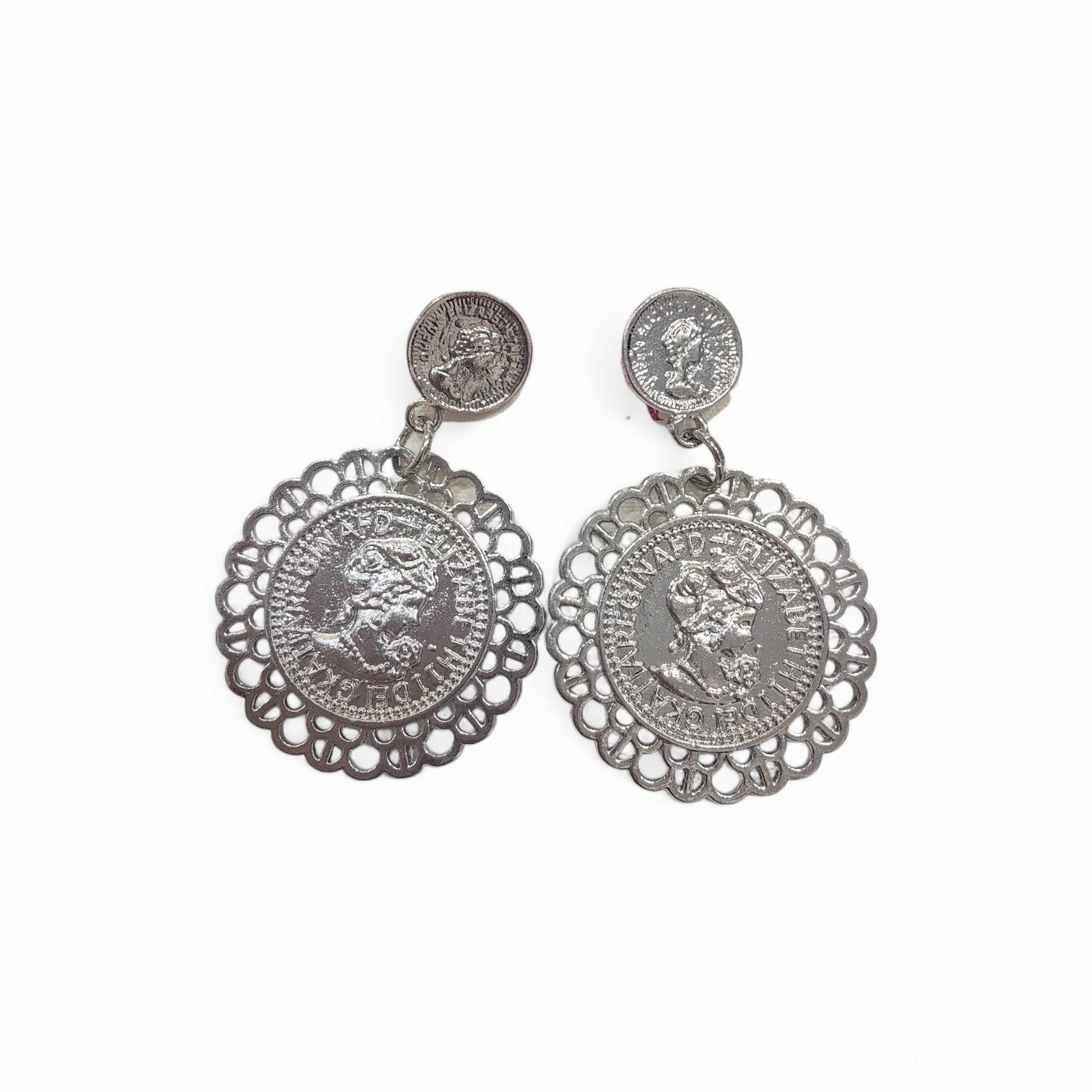 Pendientes monedas