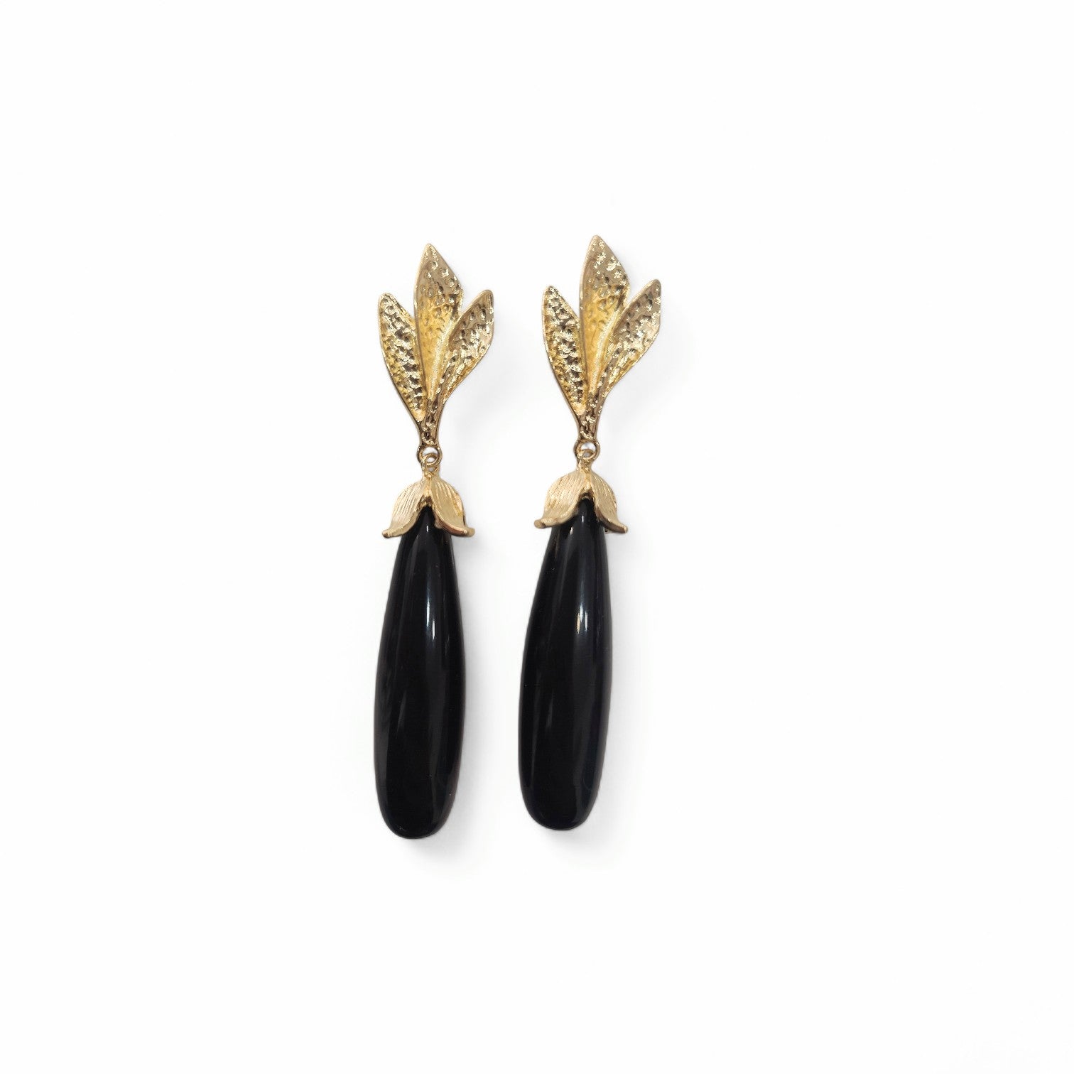 Pendientes Coral Hoja