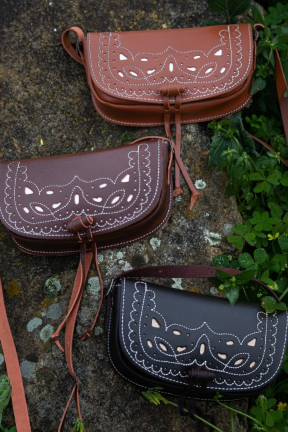 Bolso riñonera picado bellota